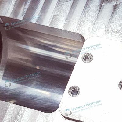 Schnelle, hochwertige CNC-Bearbeitungsprototypen für Aluminiumlegierungen, die für industrielle Anlagen verwendet werden
