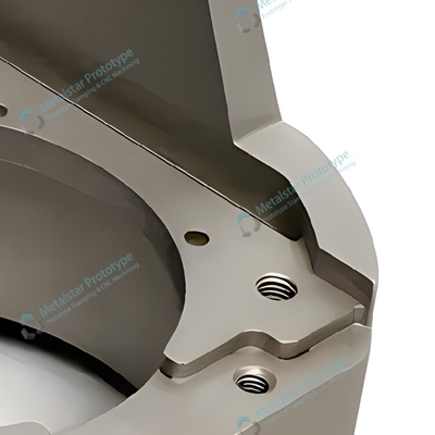 Aluminium-Schnelldreh-CNC-Bearbeitungsprototypen für Motorräder