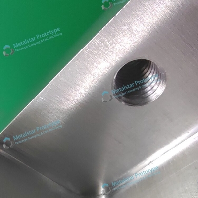 Aluminiumlegierung CNC-Prototypendienst für Labortests / schnelle Metallprototypen