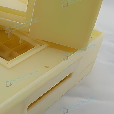 Verarbeitung von glatten CNC-Kunststoffen / ABS-Kunststoff-CNC-Prototyp